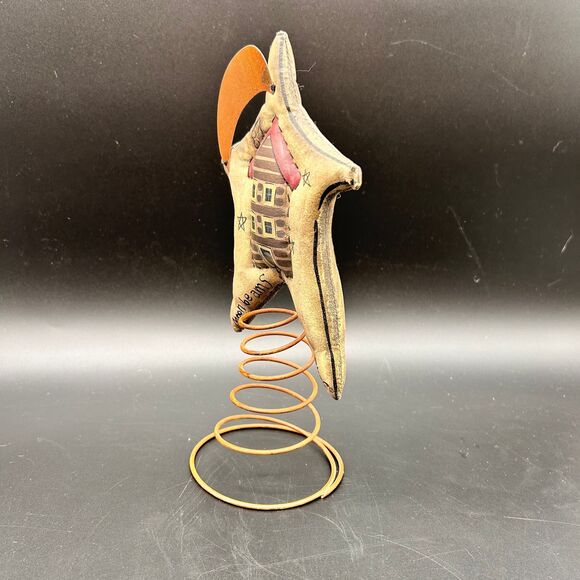 Handmade Country  primitive House On Mattress Spring - Picture 3 of 6